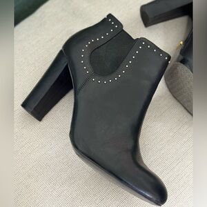 Ralph Lauren studded booties